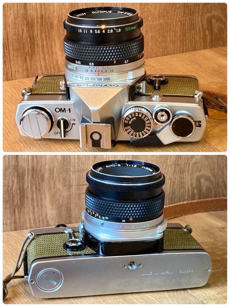 ★入門に★OLYMPUS OM-1/レンズセット★完動品＊美品＊初期保証