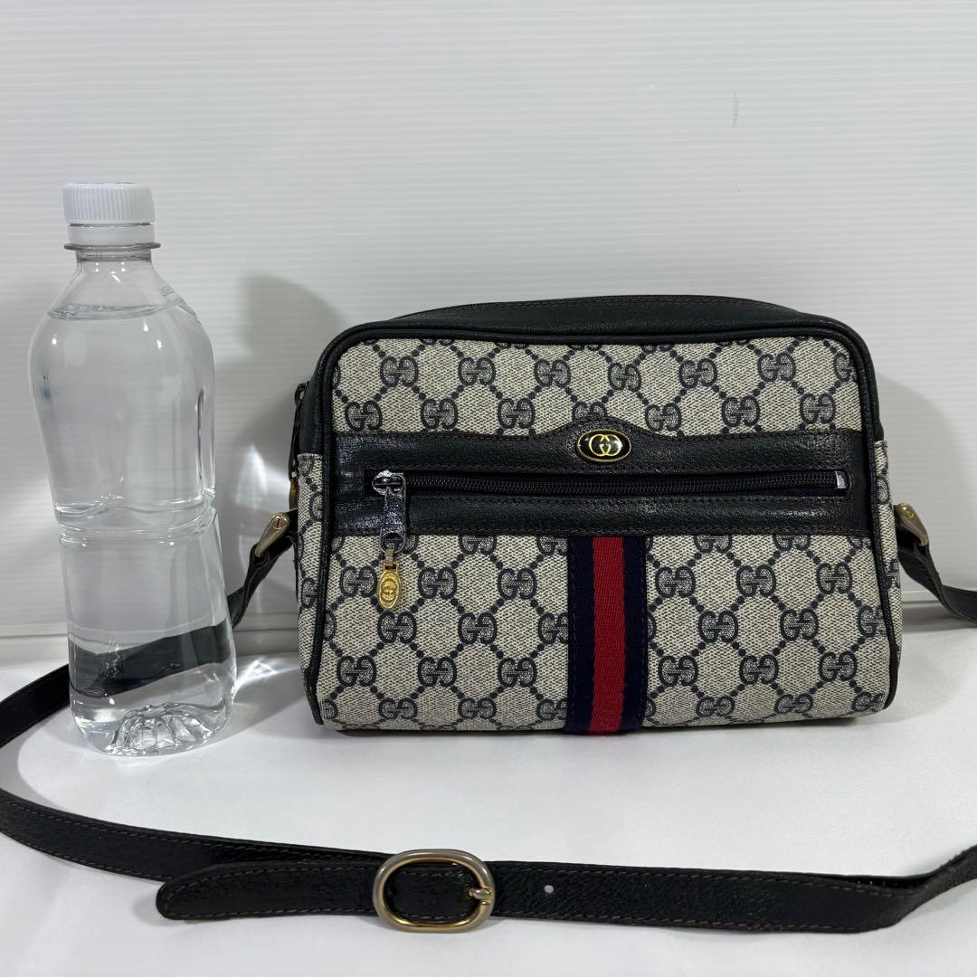 オールドグッチ ショルダーバッグ シェリーライン インターロッキング GG