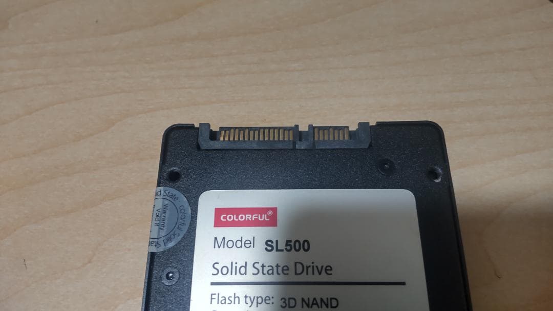 SATA接続 2.5インチ SSD 960GB×2 (CFD/COLORFUL)