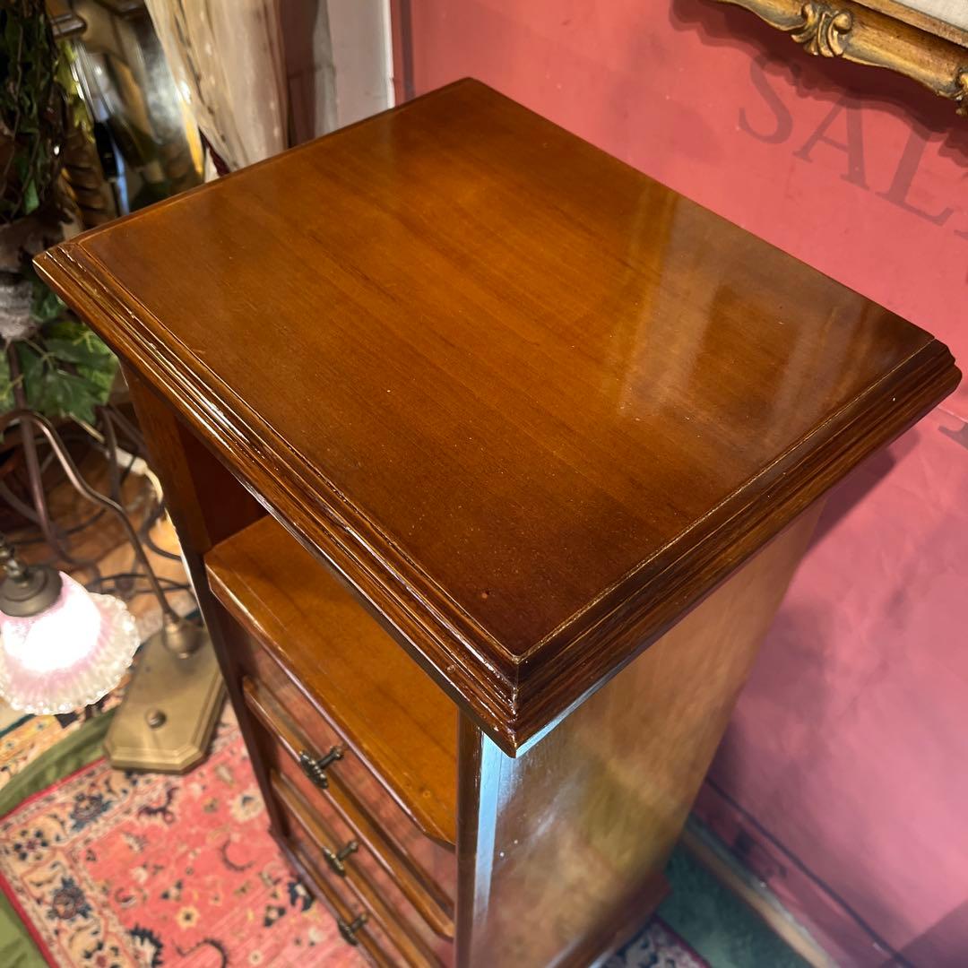 Sale イタリアン アンティークPT 象嵌　３DRコンパクト　キャビネット