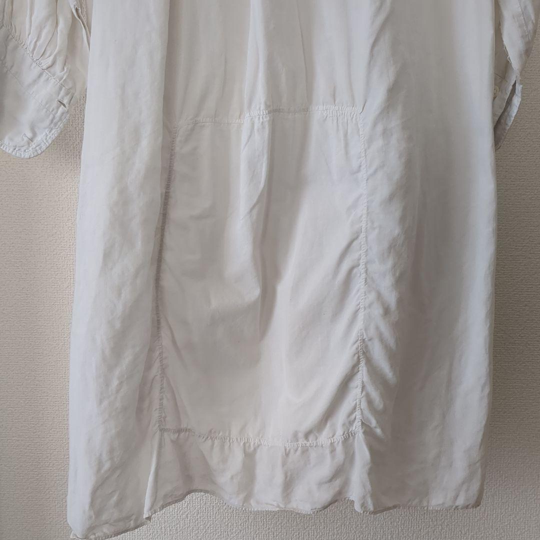 d*2様 Antique French linen アンティーク シャツワンピー