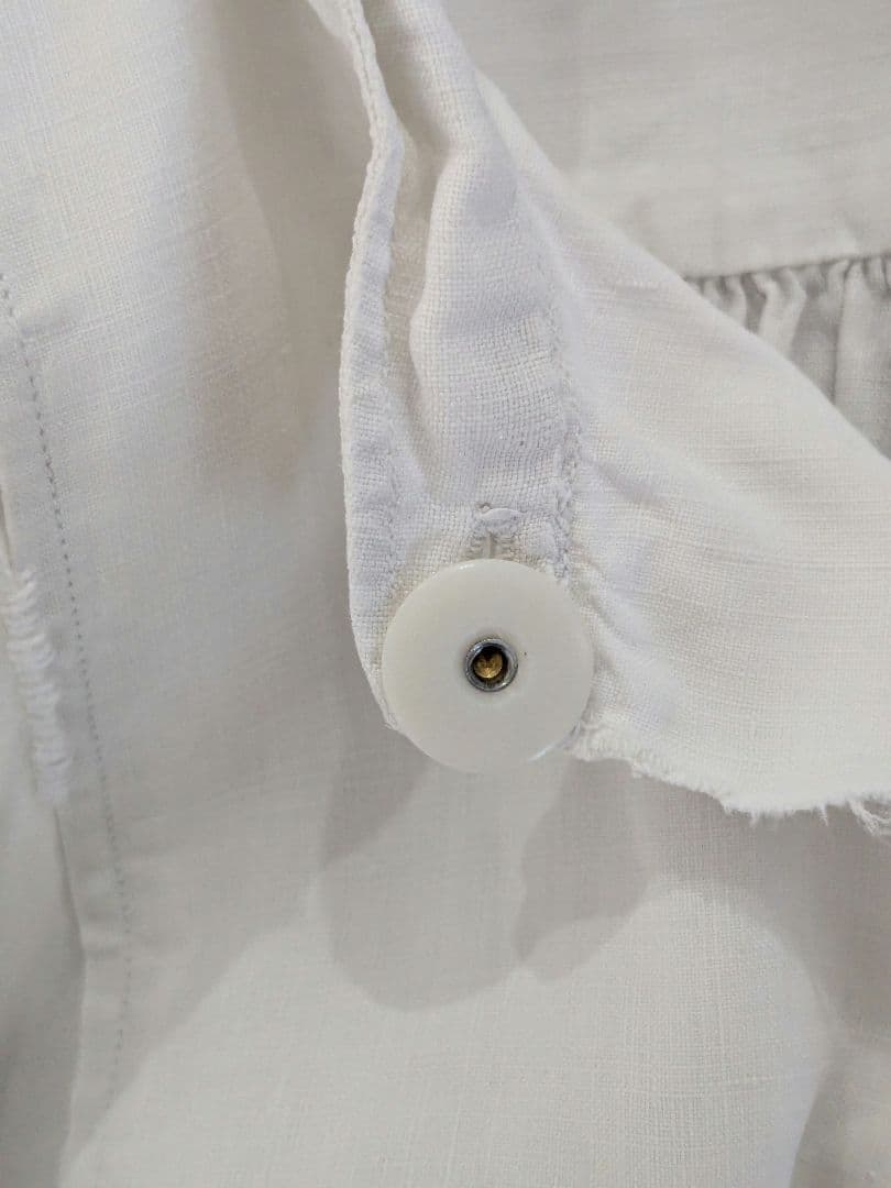 d*2様 Antique French linen アンティーク シャツワンピー