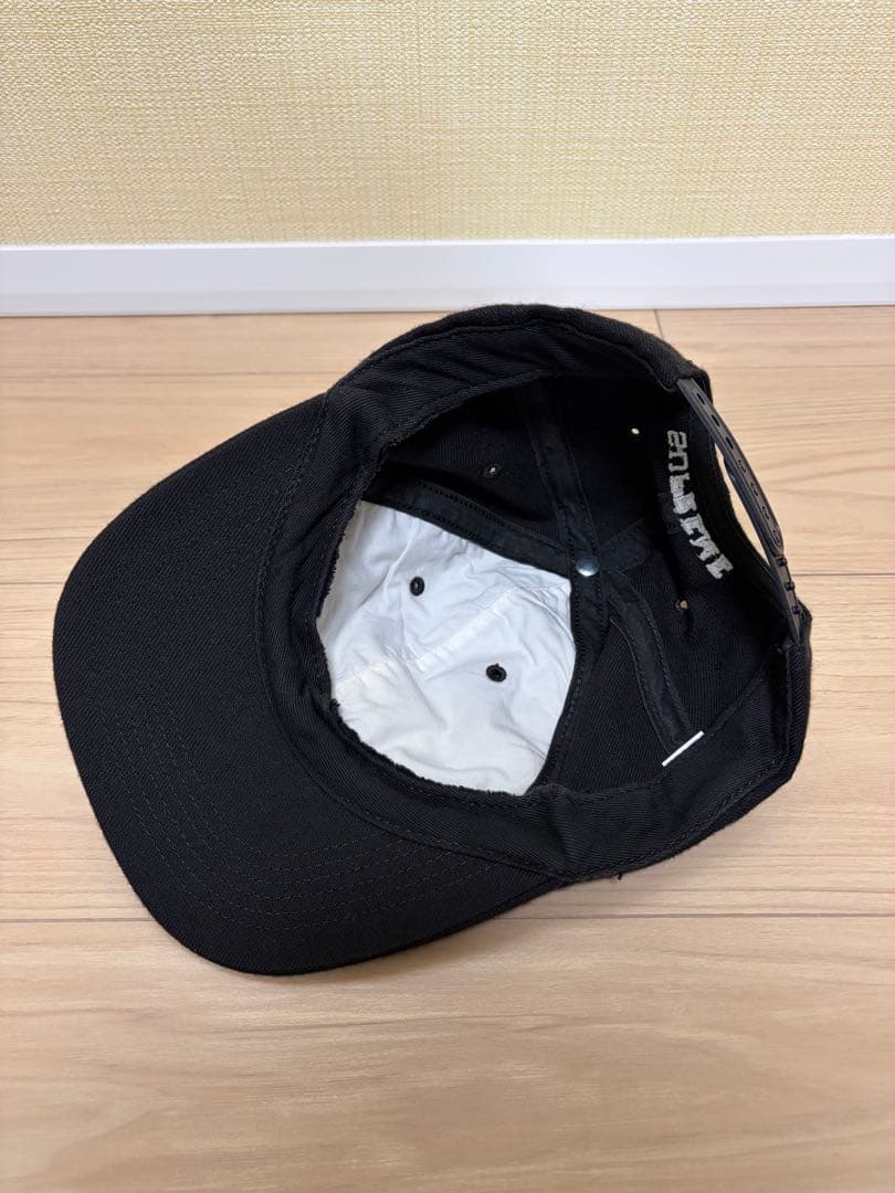 17AW SUPREME Arabic Logo 6-Panel CAP 黒