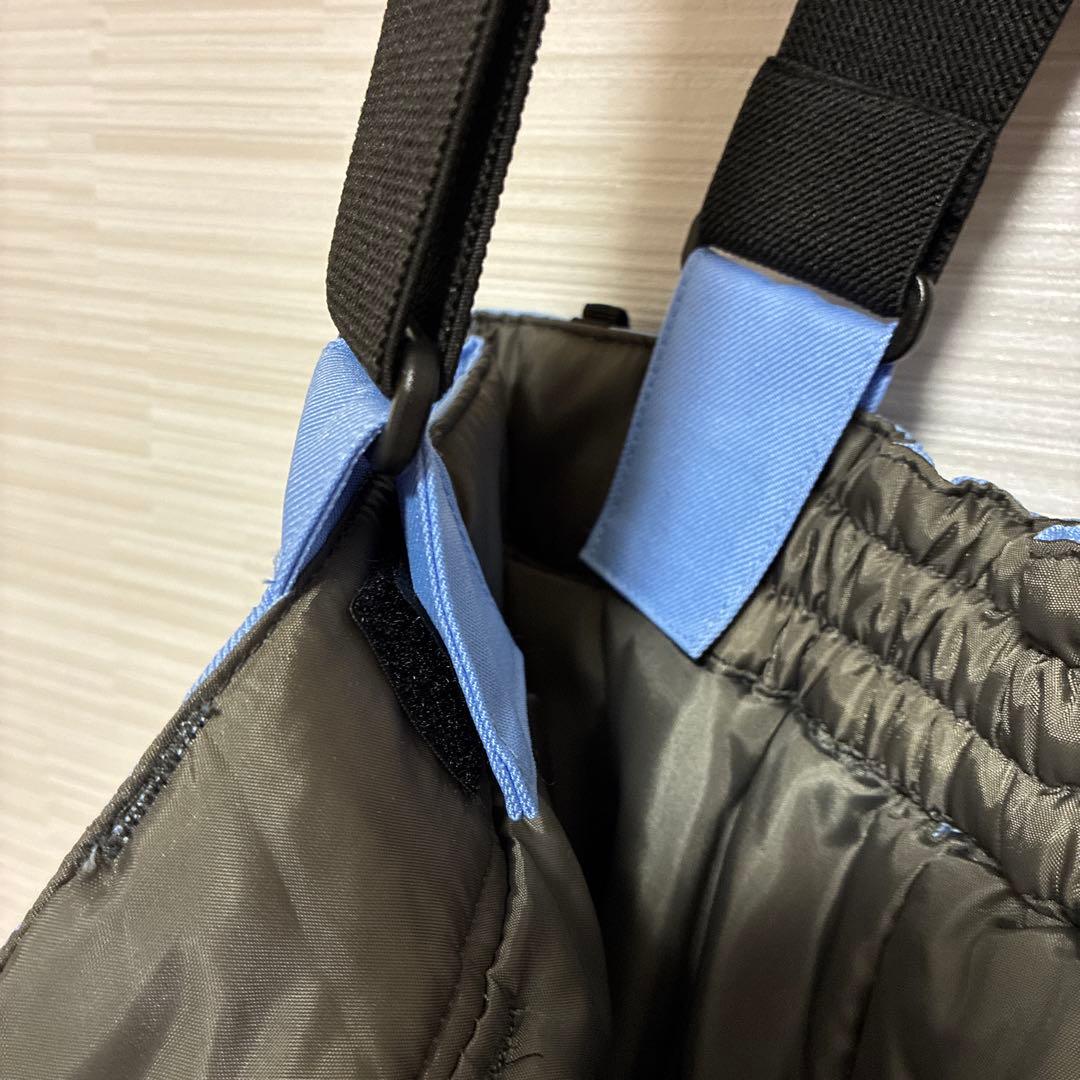 COSBY スキーウエア サイズ調整 上下セット 女の子 グレー120cm