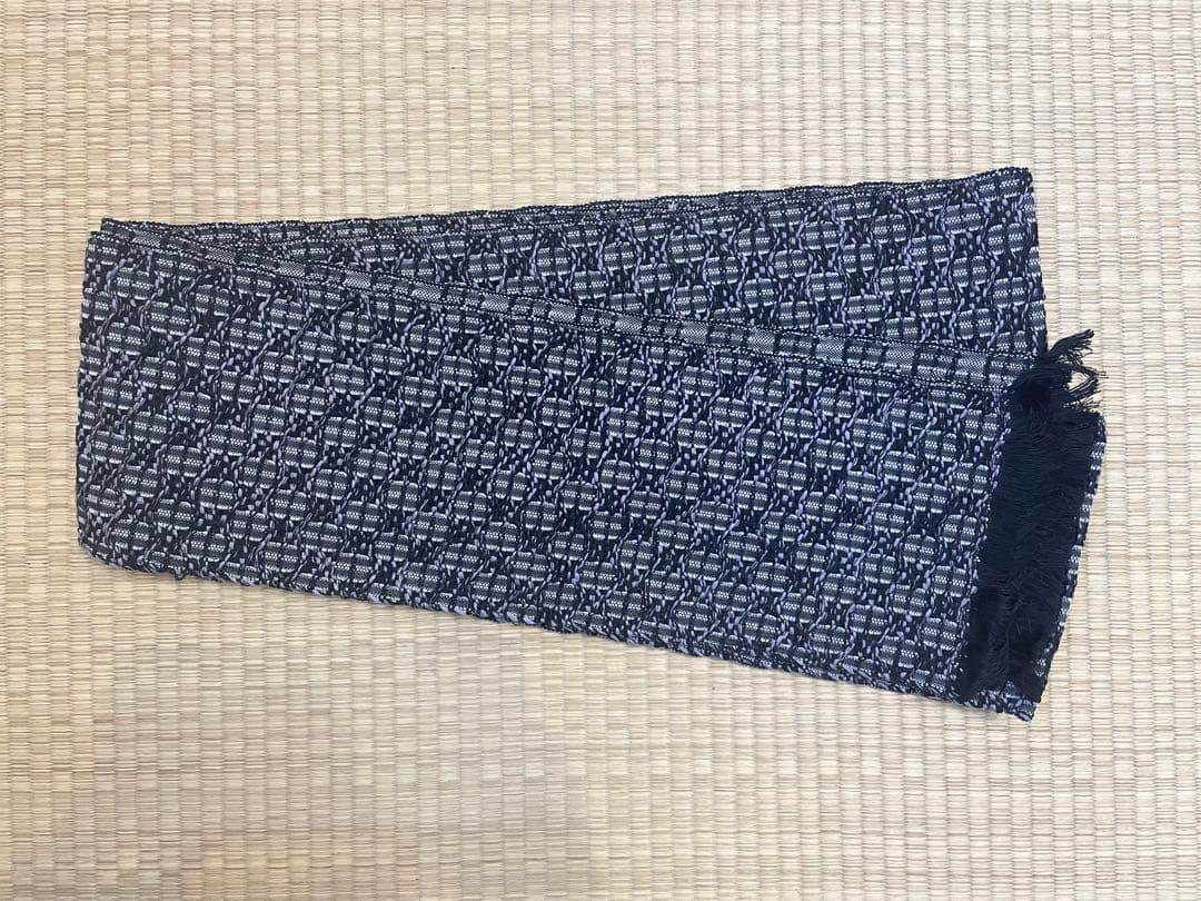 米沢織　半幅帯