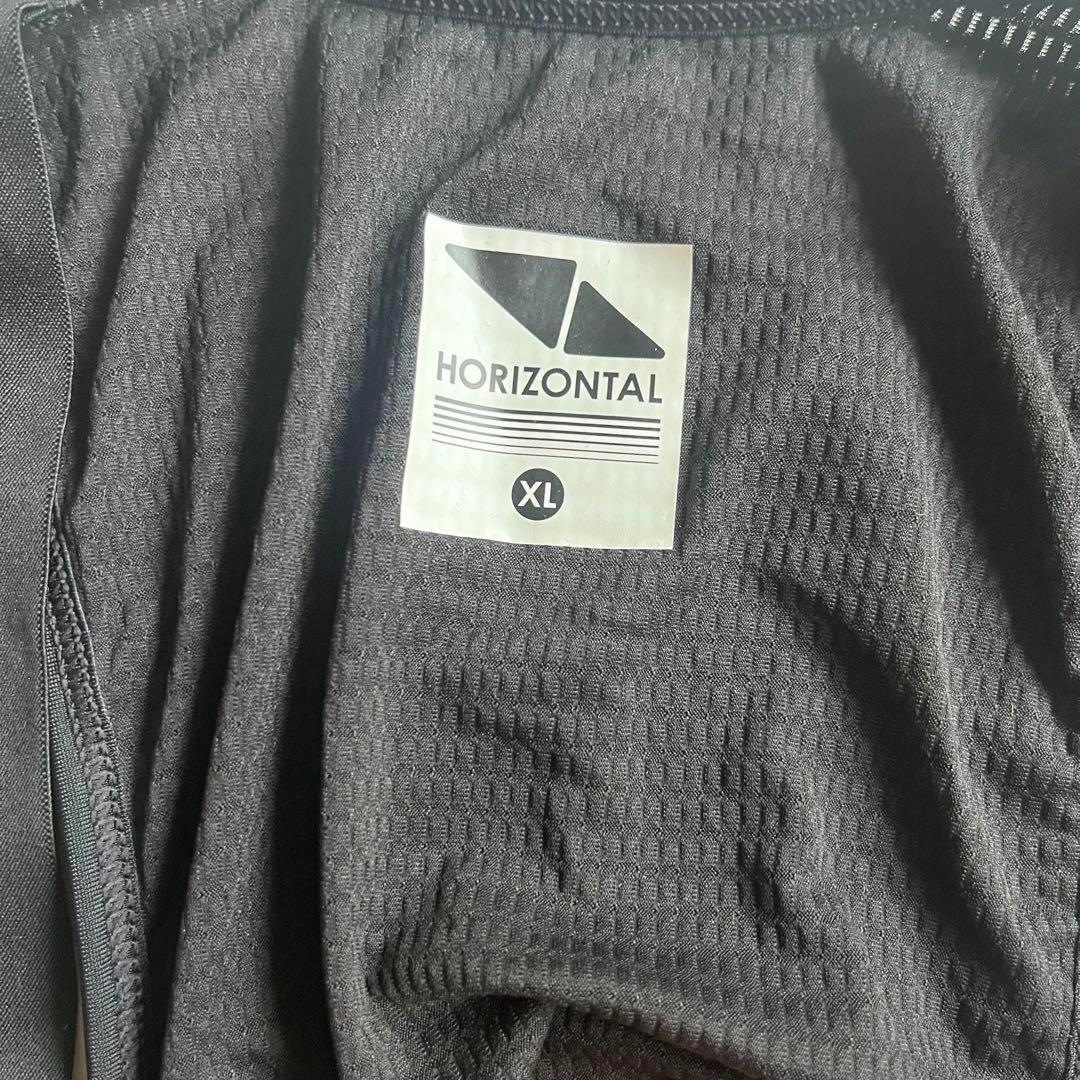 新品 ビブショーツ ビブタイツ メンズ XL ホリゾンタル 反射板