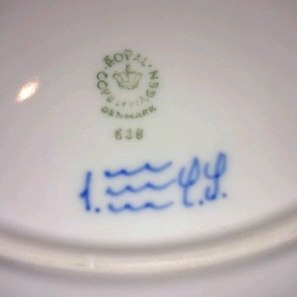 【リス】ロイヤルコペンハーゲン フルレース プレート