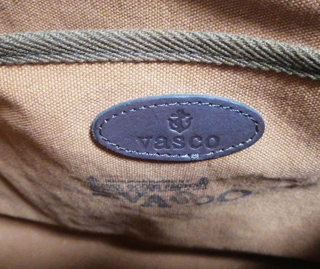 訳あり vasco レザーポストマンショルダーバッグ 刻印あり VS-247L