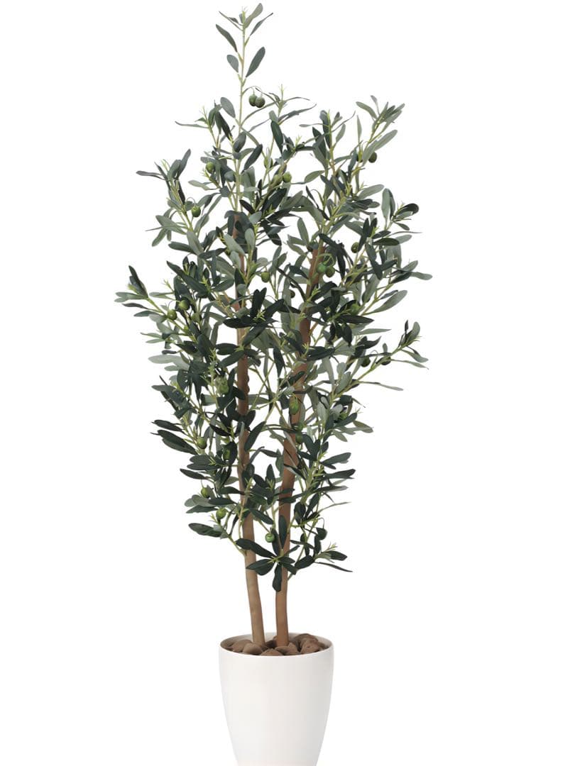 光触媒　人工観葉植物　ウォールグリーン　フェイクグリーン　オリーブ1.2