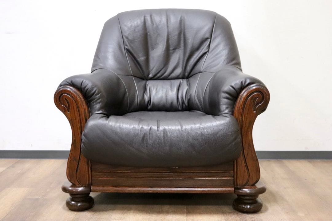 GMGT192A○オランダ製 ダッチカントリー 1人掛けソファ シングルソファ