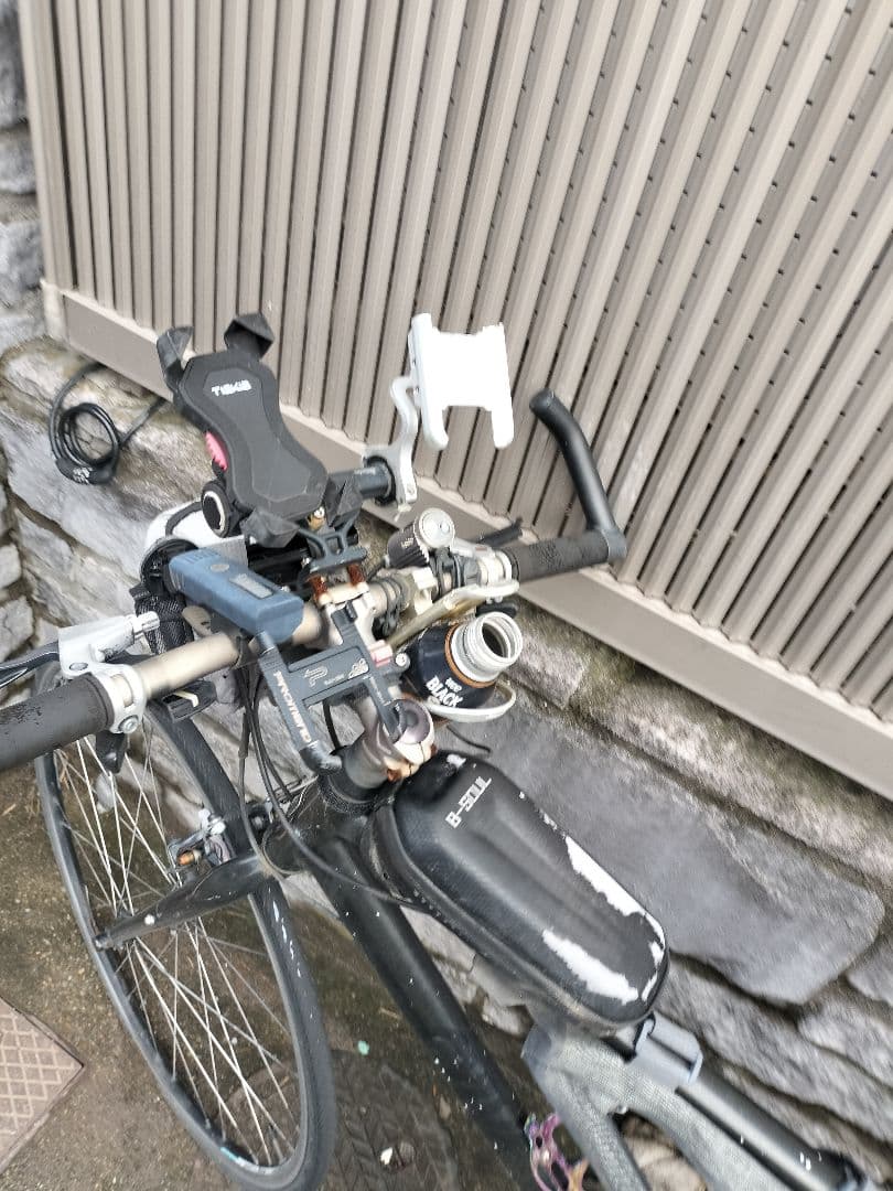 ブラック アルミロードバイク（メルカリ様の提示記載通り）