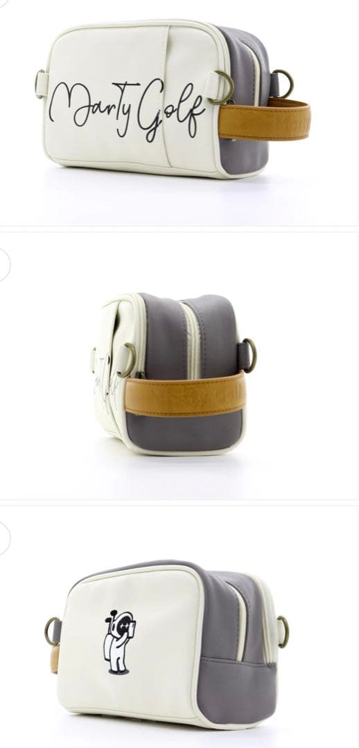 2/15まで値下　新品未使用　Marty Golf カートバック　グレー