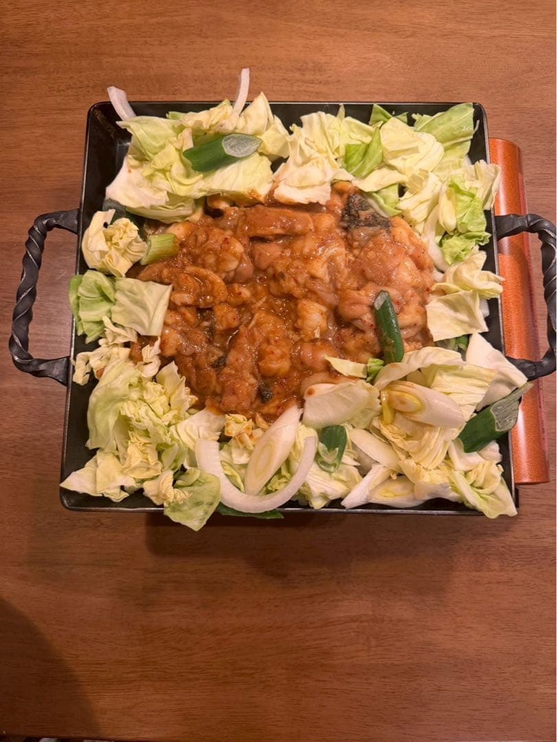 鉄板 とんちゃん鍋　フライパン ツイストハンドル付 by WELDINGART