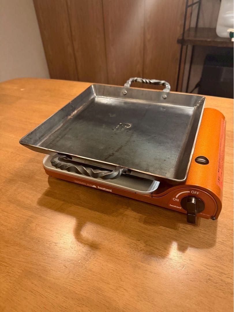 鉄板 とんちゃん鍋　フライパン ツイストハンドル付 by WELDINGART