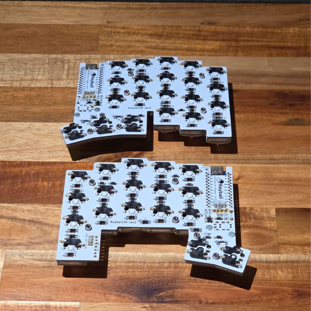 Keyball39 & キースイッチたくさん