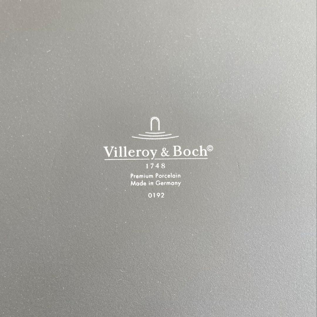 【未使用】ビレロイ&ボッホ マニファクチャーロック スクエアプレート ブラック