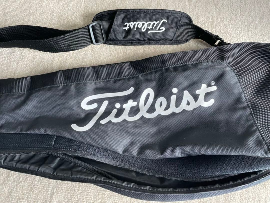 Titleist タイトリスト ゴルフバッグ ブラック クラブケース 美品