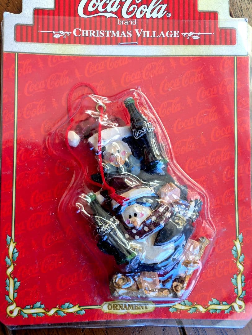 ✨希少✨Coca-Cola コカ・コーラ クリスマスビレッジ オーナメントセット
