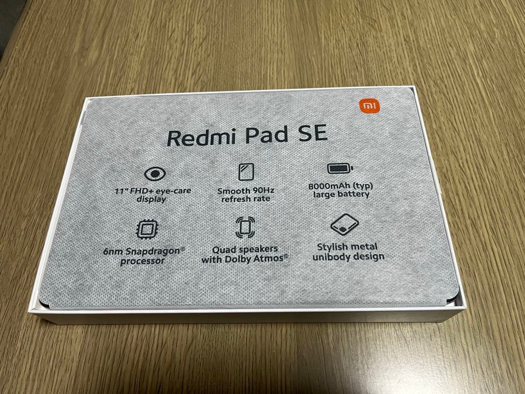 XaomiシャオミRedmiPad SE 128GB wifiモデル