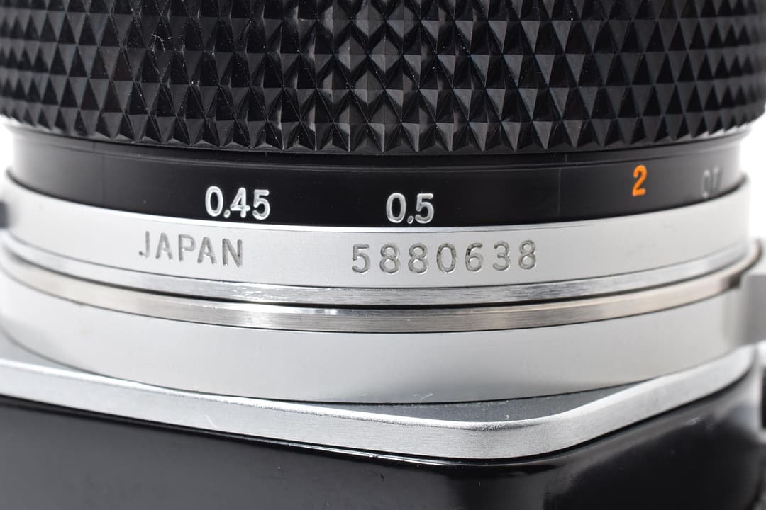 Olympus OM-1 50mm F1.8 露出計スマホアプリ 9598