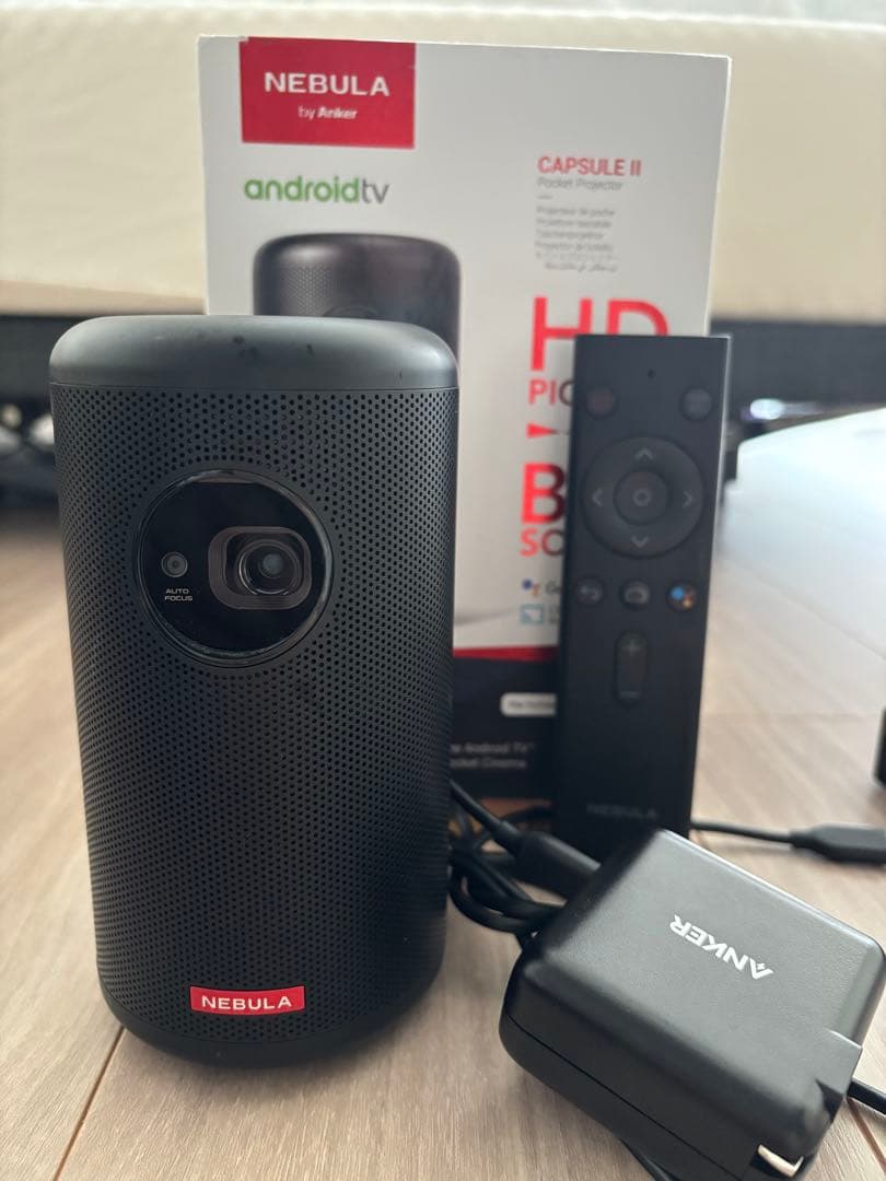 【9/24のみ値下げ】NEBULA CAPSULE II プロジェクター 本体