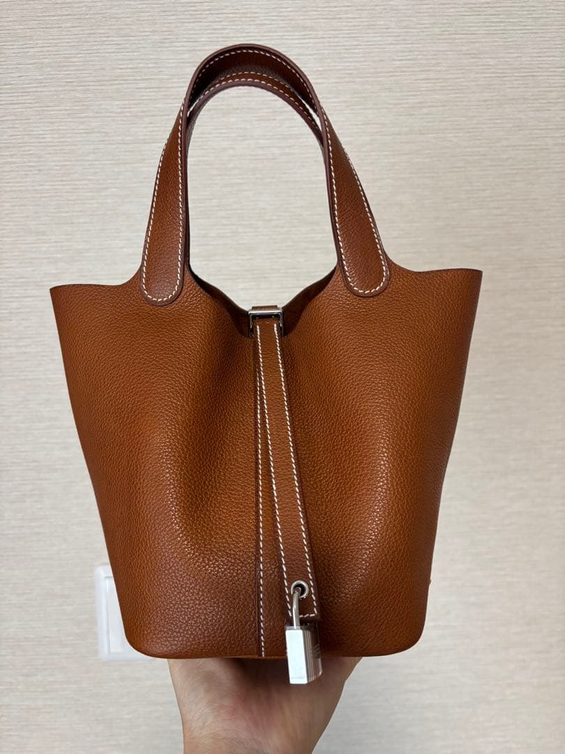 希少！新品未使用HERMESピコタンロックPMバレニアフォーブル おまけ付き