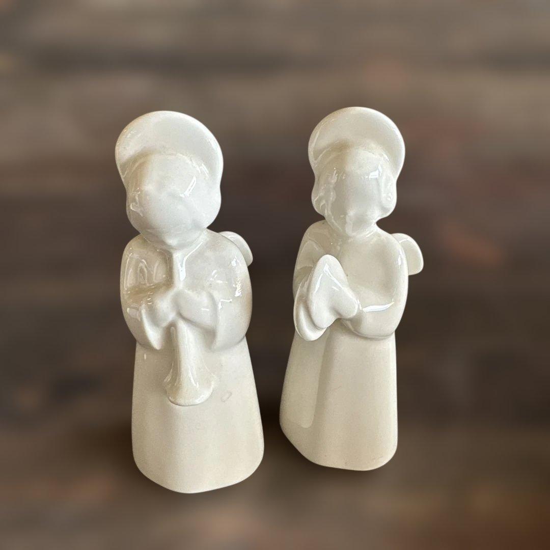 ロイヤルコペンハーゲン 5人の天使のオーケストラ　置物