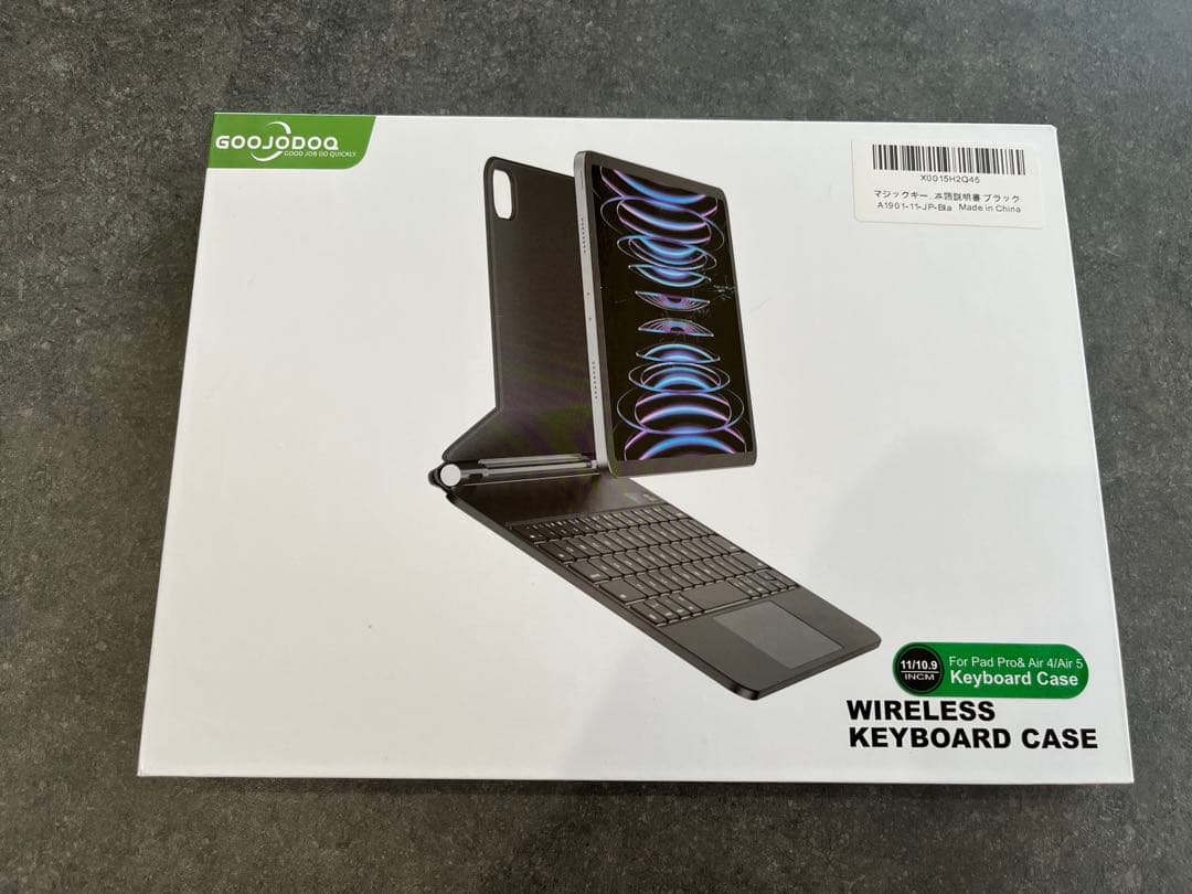 GOOJODOQ マジックキーボード iPad Pro/Air対応 日本語配列