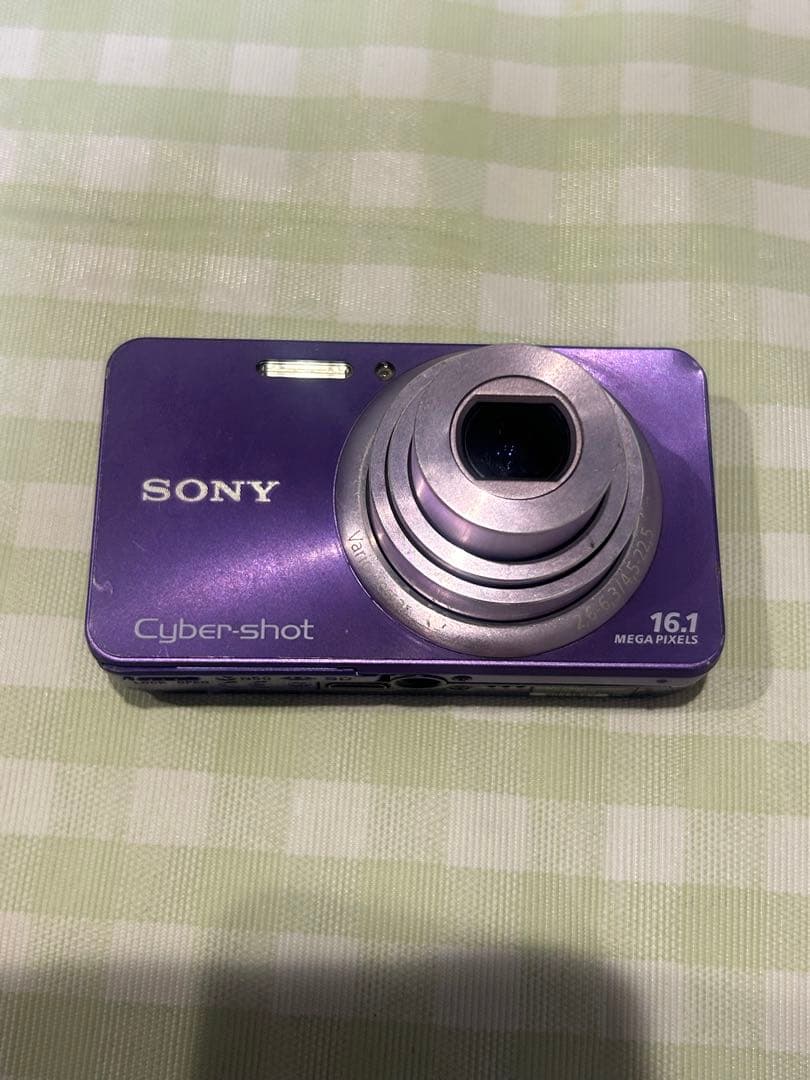 SONY Cyber-shot 16.1メガピクセル 紫