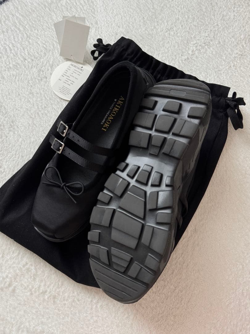 靴 AKIKOAOKI Giselle Satin 39