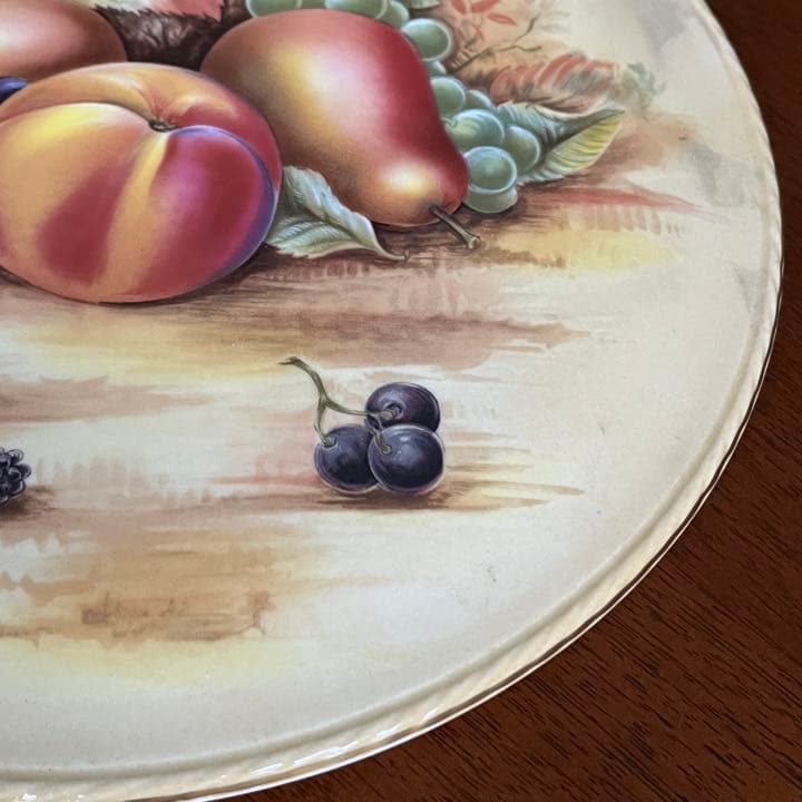 【希少品】エインズレイ★オーチャードゴールド★ガトープレート&ケーキサーバー