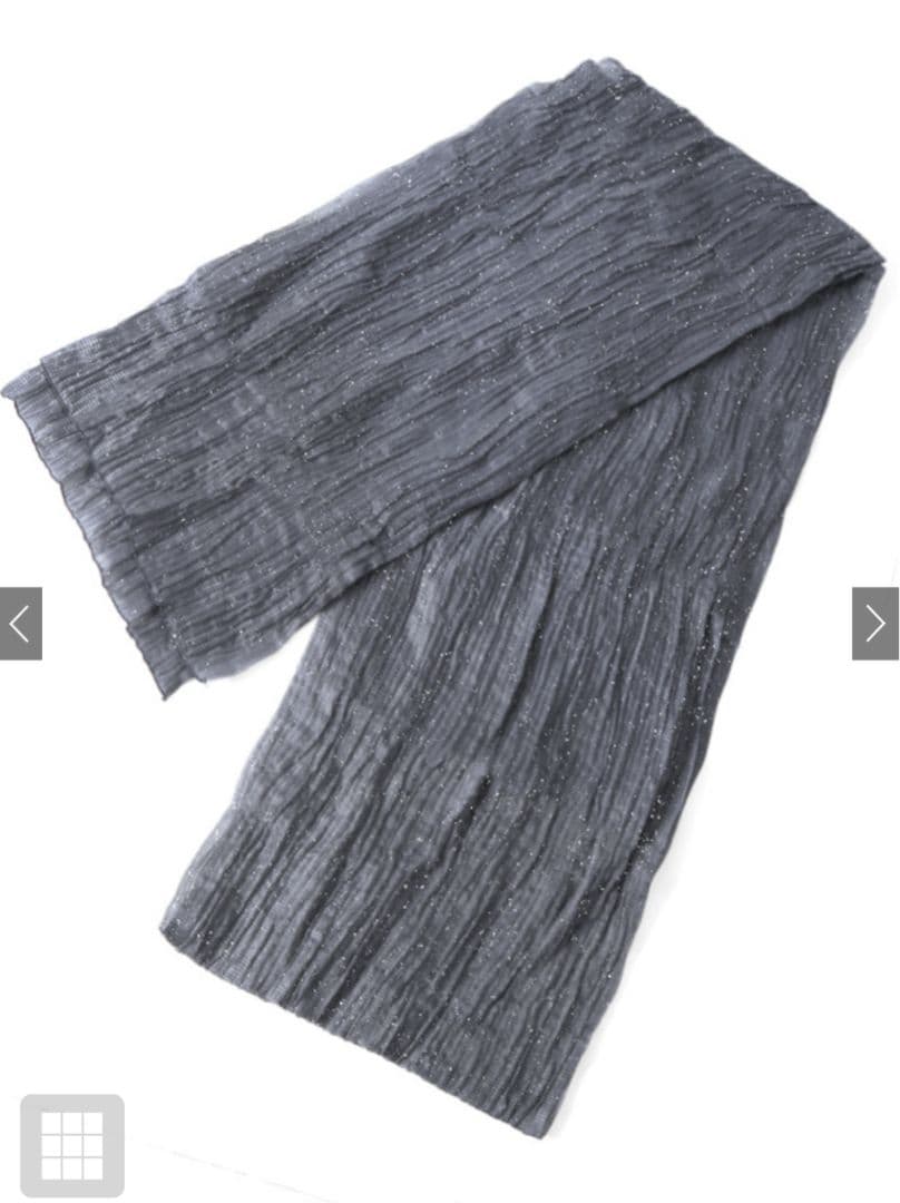 ③新品☆GRL☆グレイル☆ぼかし花柄☆浴衣☆ラメ☆シアー☆しわ☆兵児帯☆セット