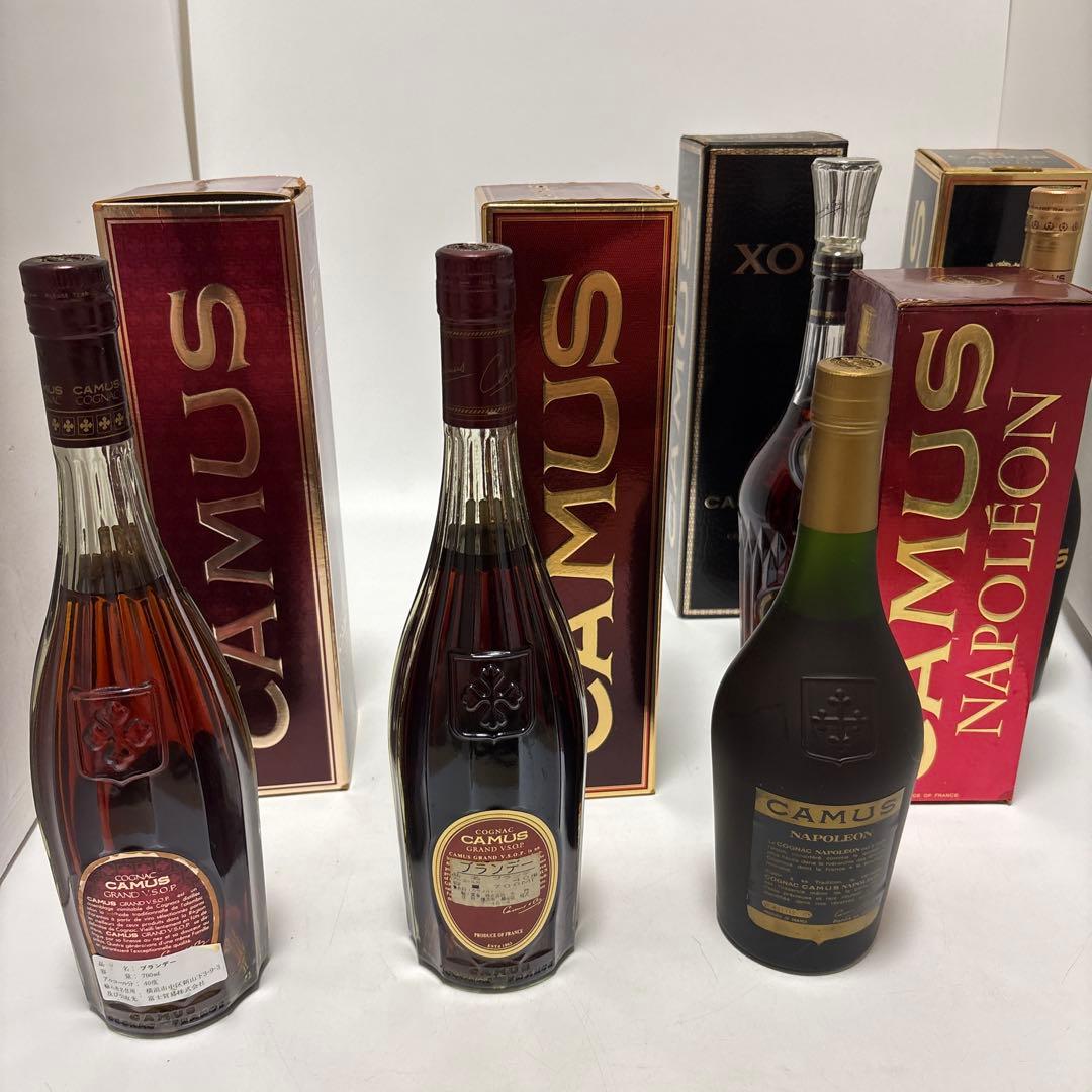 L*A様 【未開栓】CAMUS カミュ 5本まとめて 古酒