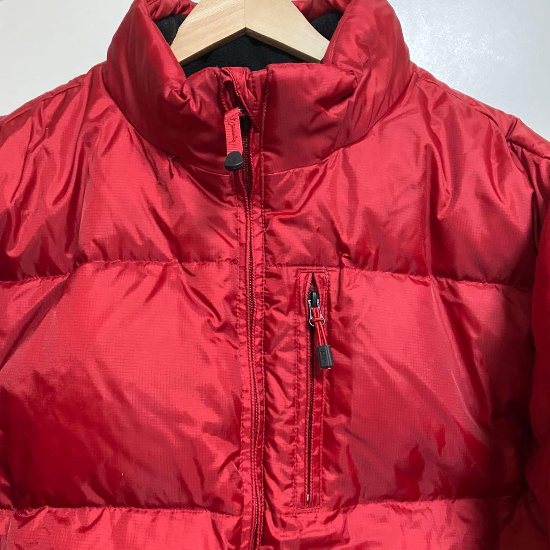 GAP ダウンジャケット164879　Lサイズ RED 裏フリース