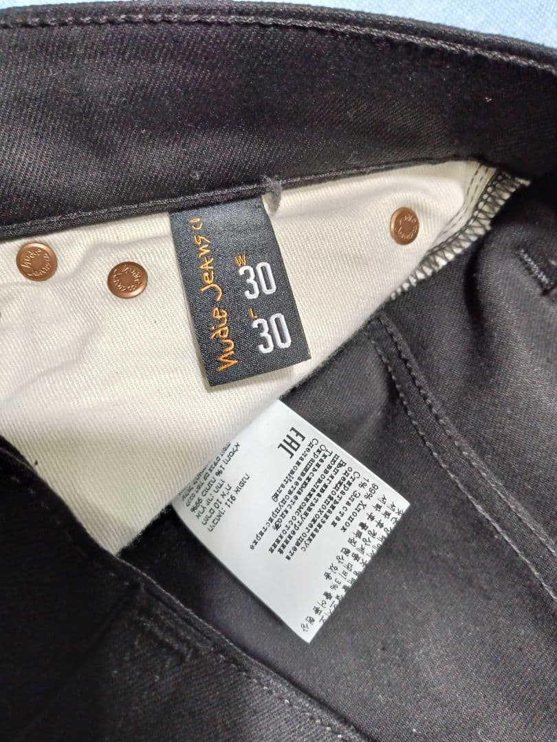 新品未使用！ヌーディジーンズ！シンフィン！スリムストレート！W30インチ