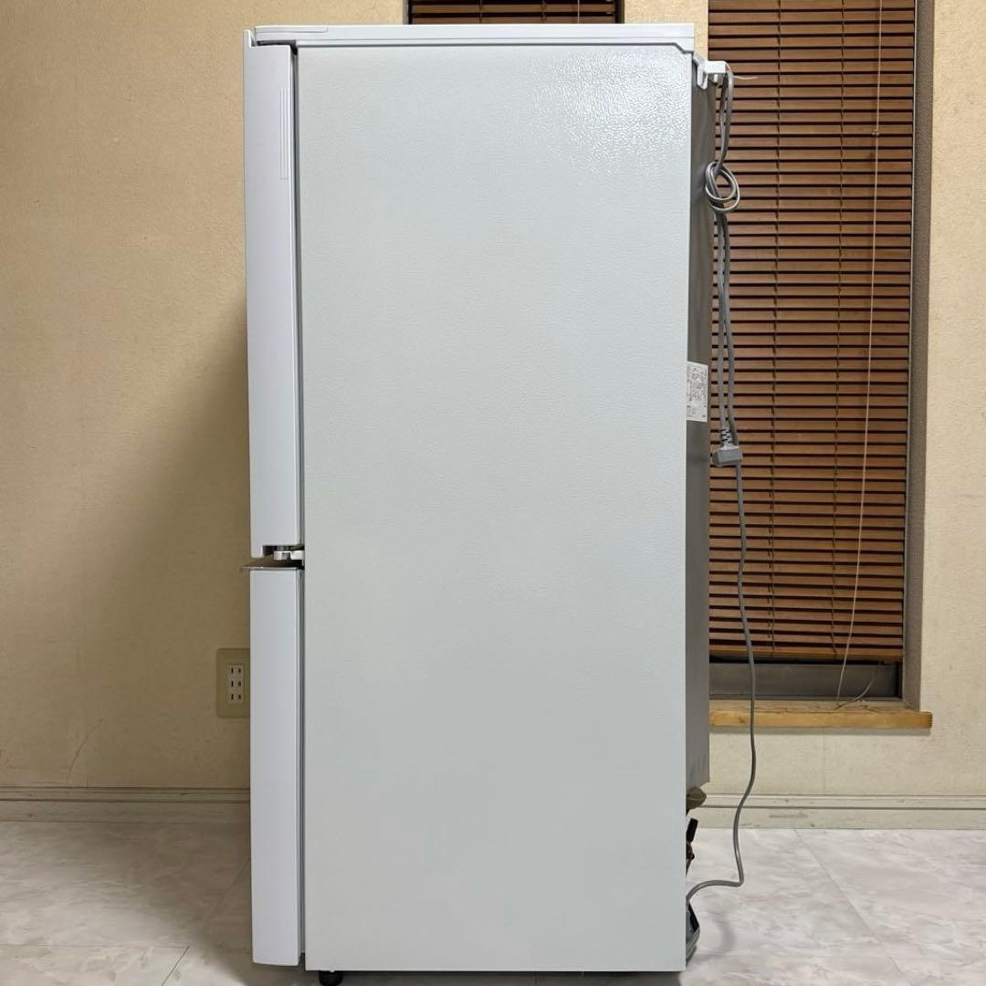 SHARP プラズマクラスター搭載冷蔵庫 137L ガラストップ つけかえドア