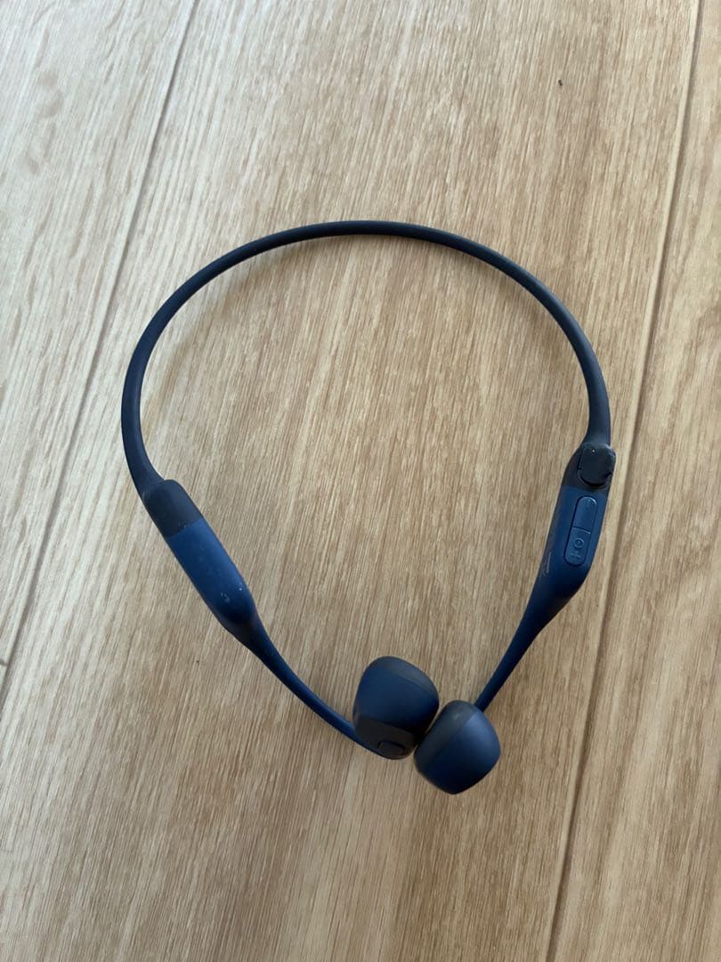 SHOKZ OPENRUN 骨伝導USB-Cタイプ　イヤホン ブルー