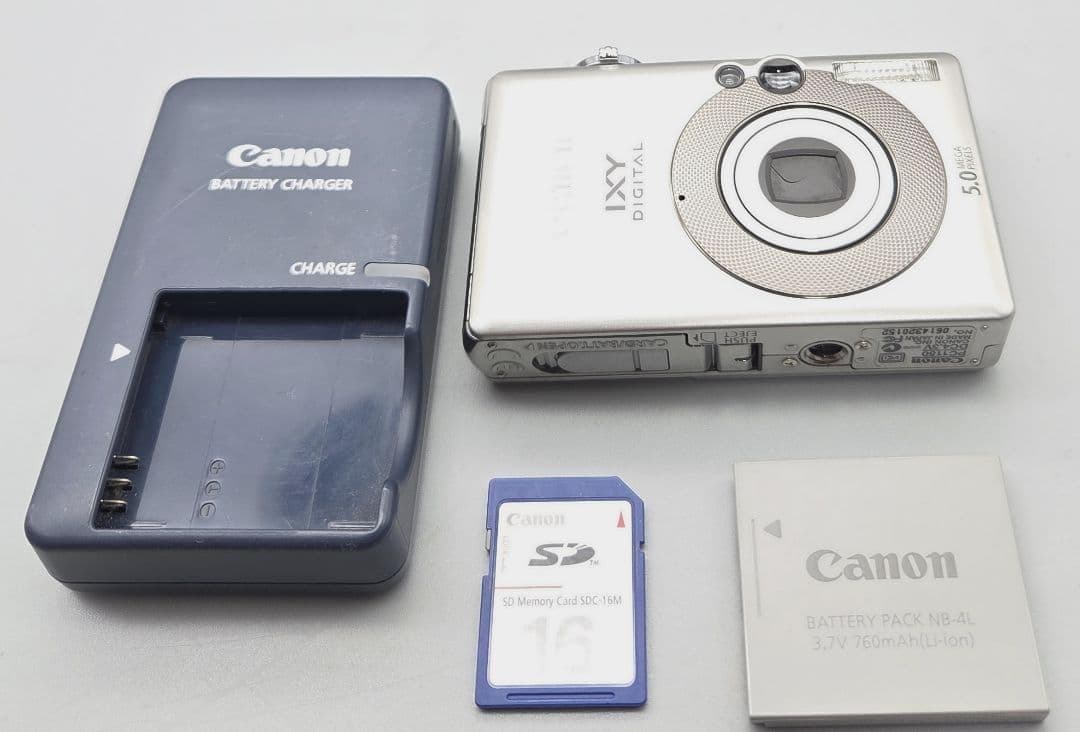 ジャンク　Canon IXY Digital 55 コンパクトデジタルカメラ