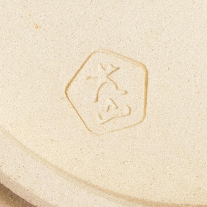 犬山焼　犬山本窯　尾関作十郎造　染付　八十翁　銘々皿　十客　共箱　C　8891D