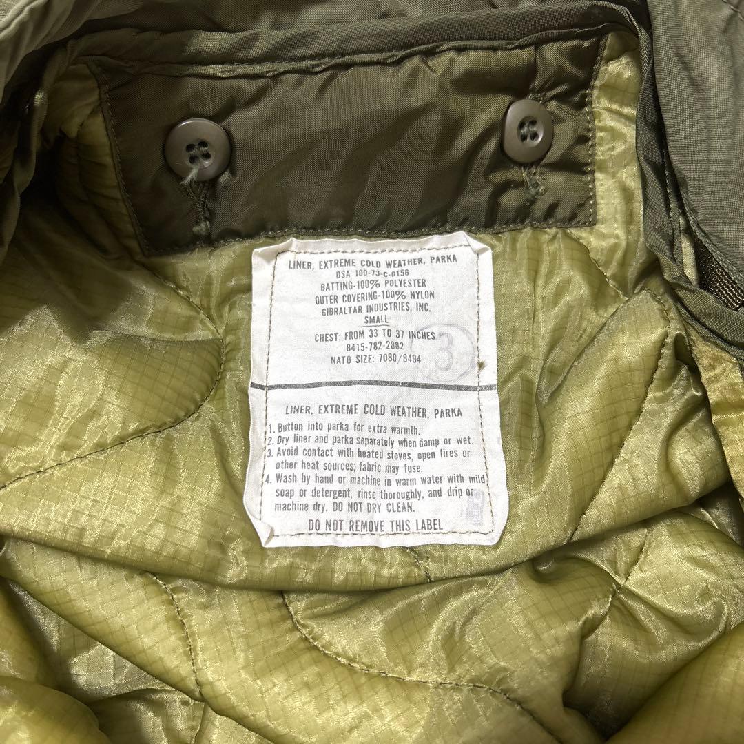 【美品】 M-65 フィッシュテールパーカー 実物 Sサイズ