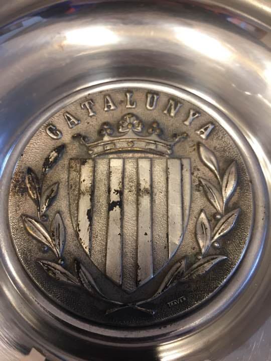 アンティーク 灰皿 カタルーニャ