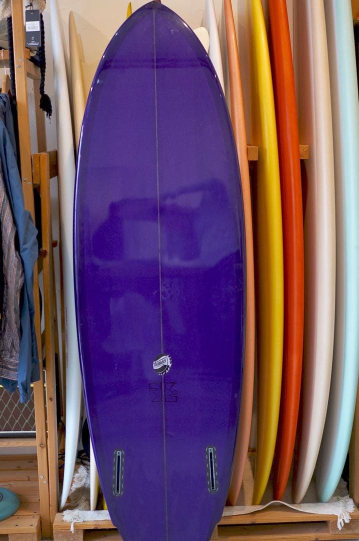 サーフィン・ボディボード thomassurfboard 5.5 flat deck fish