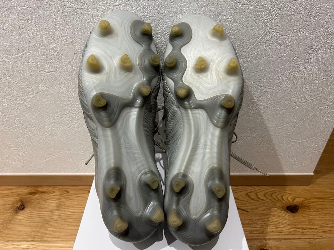 adidas COPA 19.1 FG AGサッカーシューズ シルバー スパイク