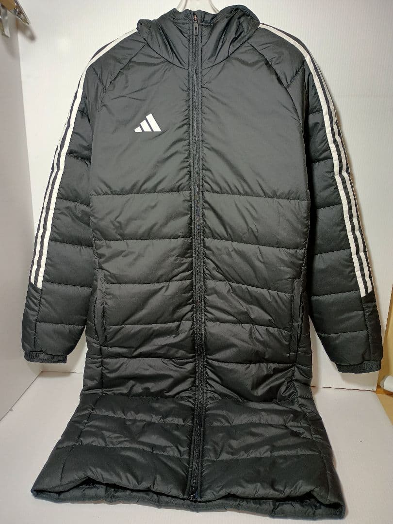 adidas テイロ23 リーグ ロング ダウンジャケット メンズ Lサイズ
