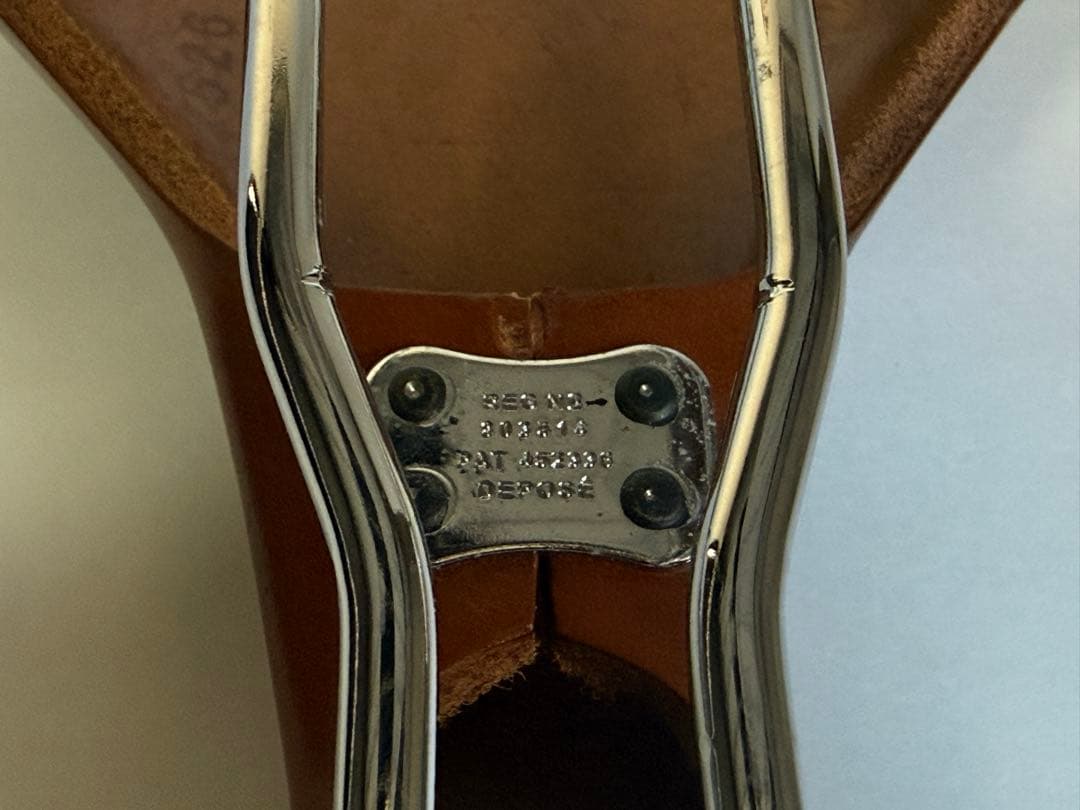 BROOKS ブラウンレザーサドル