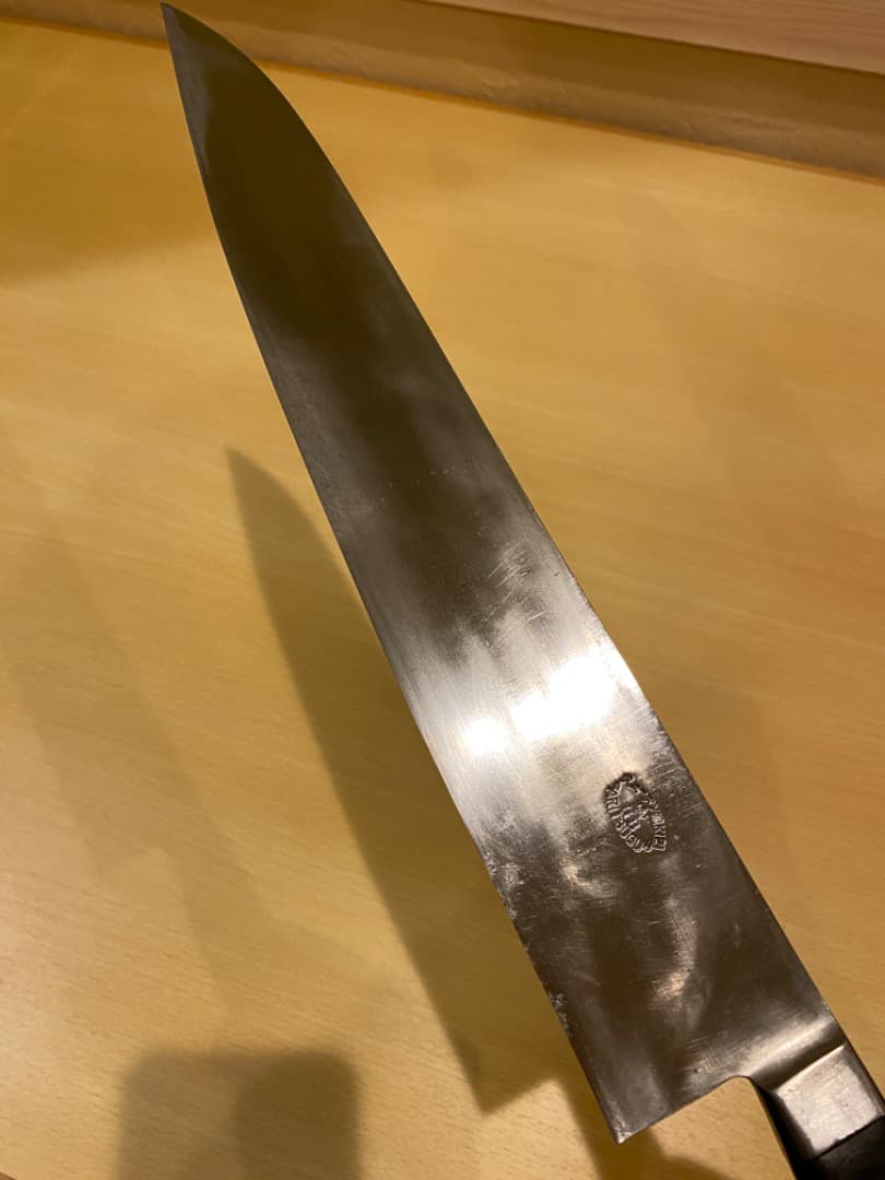 お値下げ　京都有次　有次　スウェーデン鋼　尺１寸