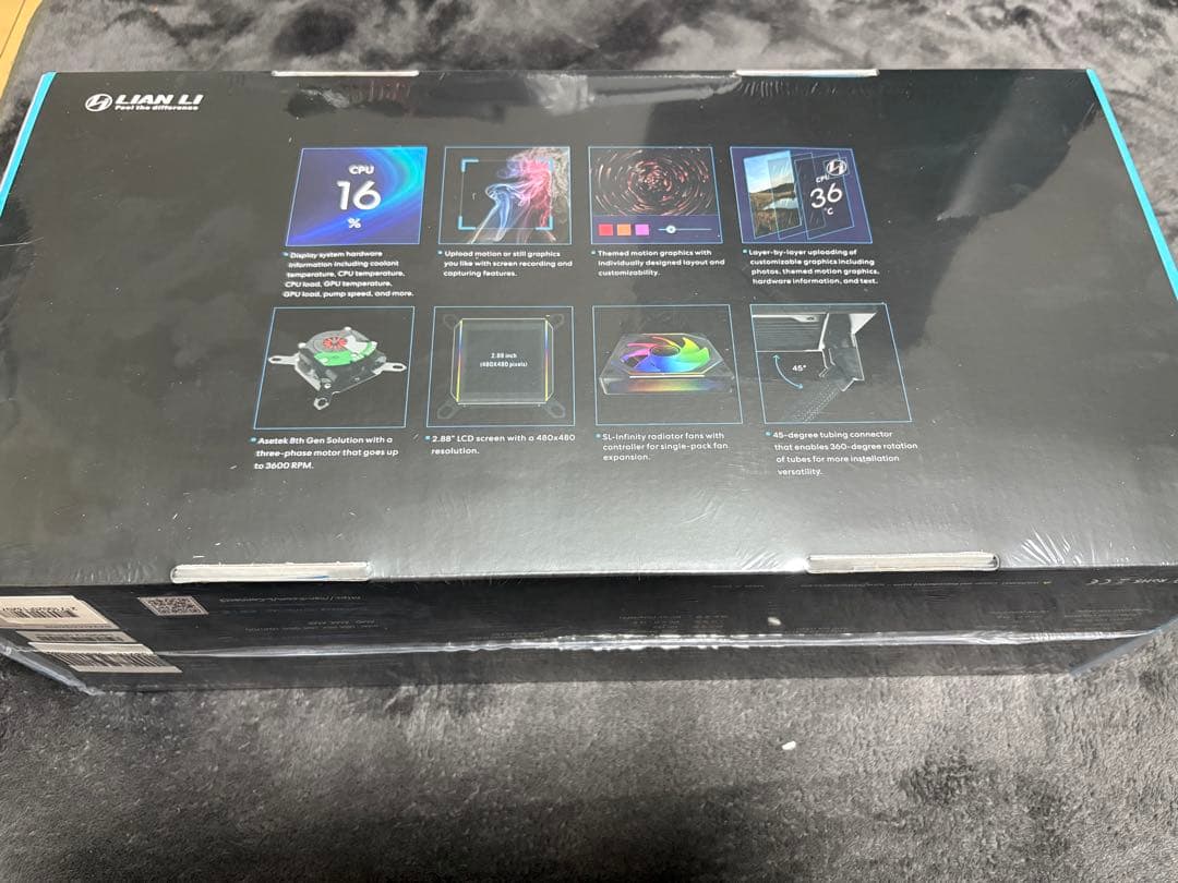 Lian Li Galahad II LCD SL-INF 360 簡易水冷