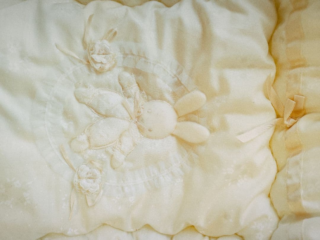 揺り籠　クーファン　クーハン　ラタン　バスケット　籠　籐　昭和レトロ　人形