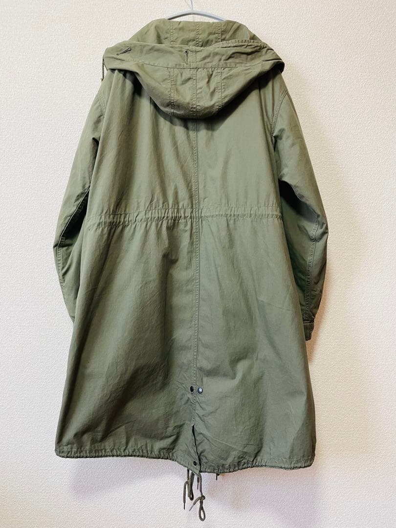 【良品】ヒューストン M-51PARKA 5409M モッズコート青島モデル