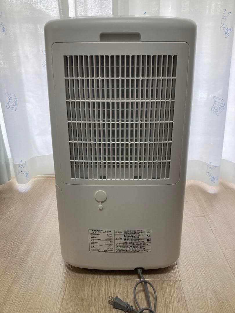 チュン様【ほぼ未使用品】SHARP CV-L120-W プラズマクラスター除湿機